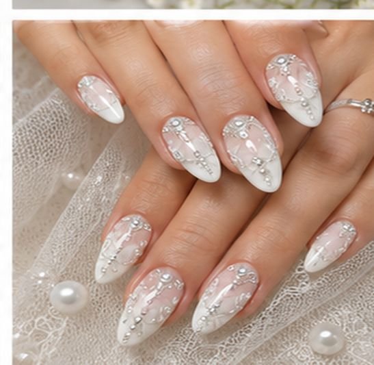 Bridal Nails at The Glow Canvas